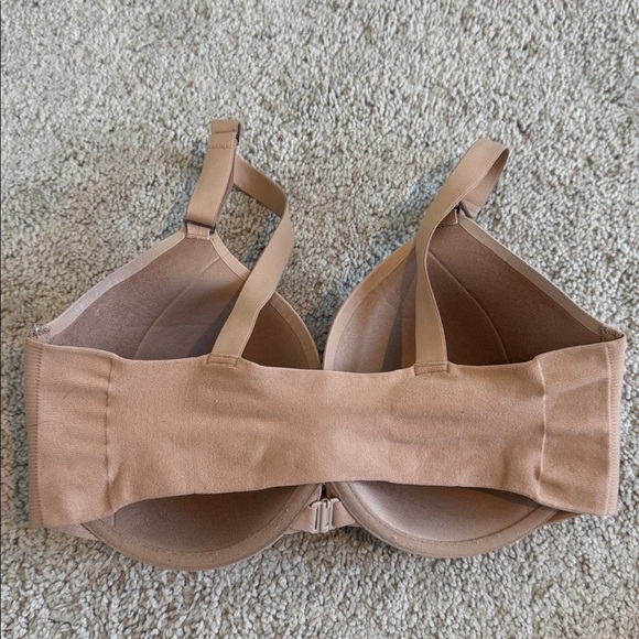 SPANX Bra-Lelluljah Lightly Lined Full Coverage Bra, Nude - Size 34DD - Picture 3 of 5